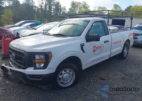 2023 Ford F-150 Xl from USA, damaged, VIN 1FTMF1C50PKF92950